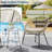 3-Piece Acapulco Patio Set – All-Weather Woven Chairs & Tempered Glass Table for Balcony/Deck-1031787405-1031787404-1031787409