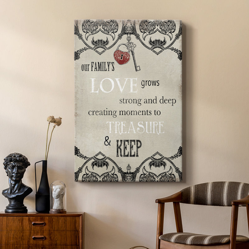 Love -Custom Wrapped Gallery Cavas