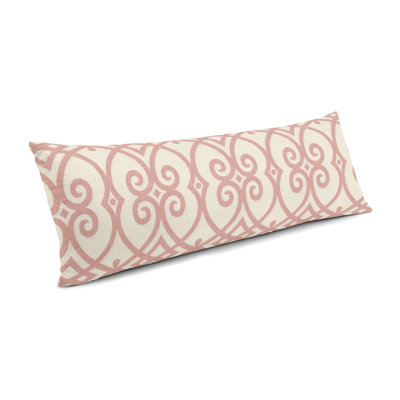 ScrollingAlong Geometric Linen Throw Pillow