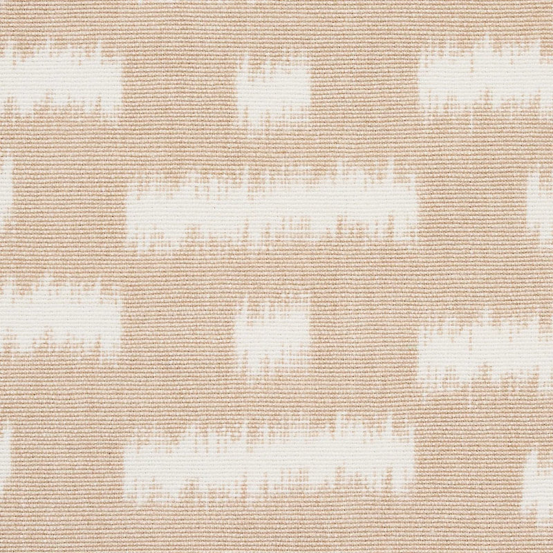 Abstract Ikat Fabric, Natural