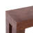 Astin Console Table with Open Shelf & Soft Curved Profile