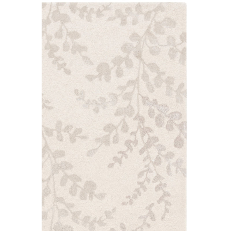 Hensleigh Hand Tufted Wool/Viscose/Cotton Floral Rug in Ivory/Beige, Runner 2'3" x 8'