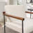 Khelani Upholstered Armchair with Metal Base-680318623
