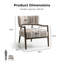 Fauteuil d'appoint rembourré Premier Dom-126538862