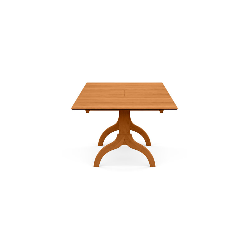 Sarah Four Leg Extension Table, Autumn Cherry, 72" L x 42" W