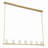 Rashana 7 - Light Dimmable Linear Chandelier