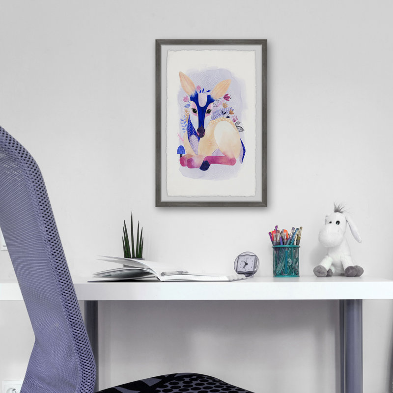 «Enchanting Forester IV» de Paynesville, reproduction encadrée, H 36 po x l 24 po x P 1,5 po