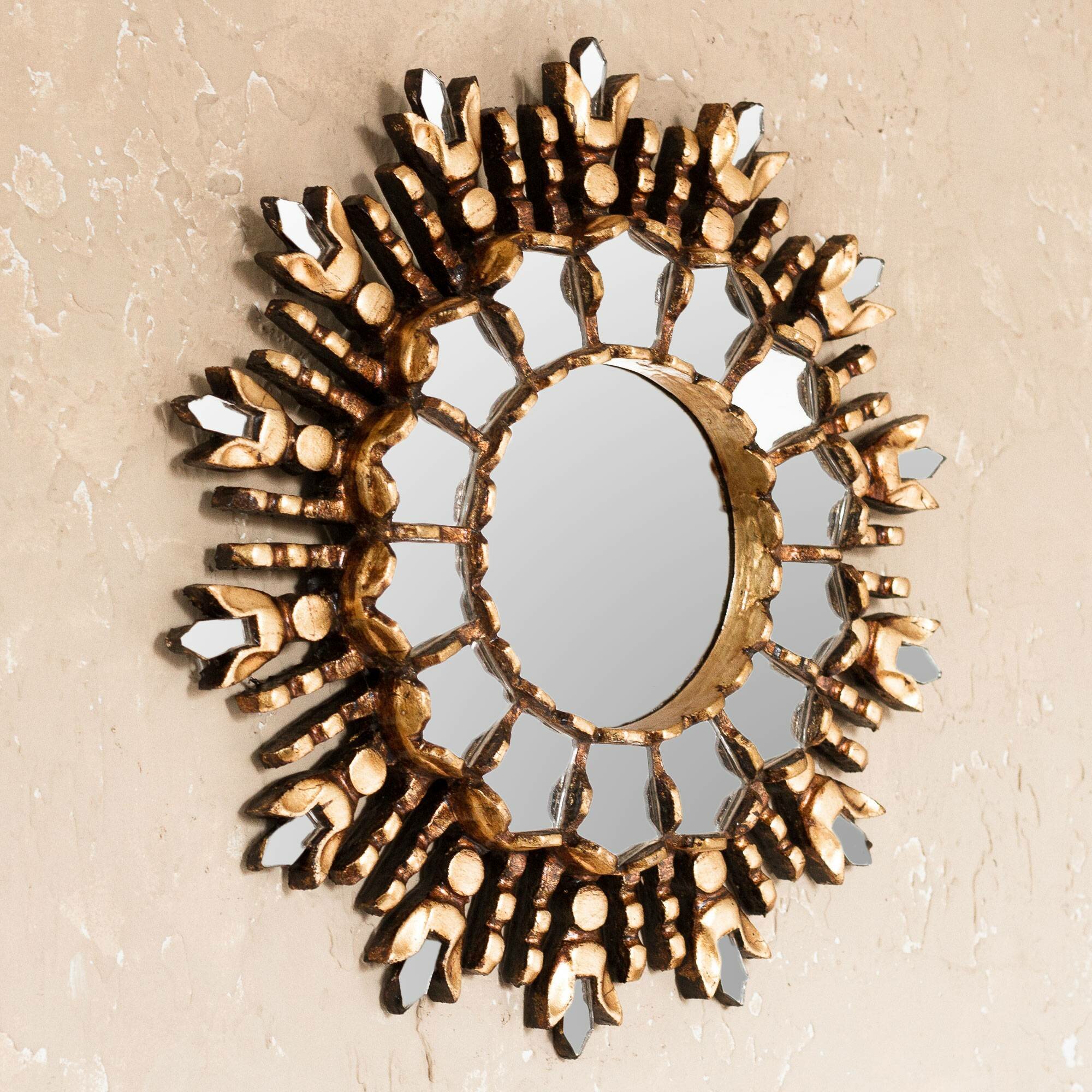 World Menagerie Stansted Metal Flat Wall Mirror & Reviews 