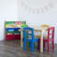 Ensemble de table de jeu / d'activité rectangulaire avec chaises pour enfant Aztlan-644054967