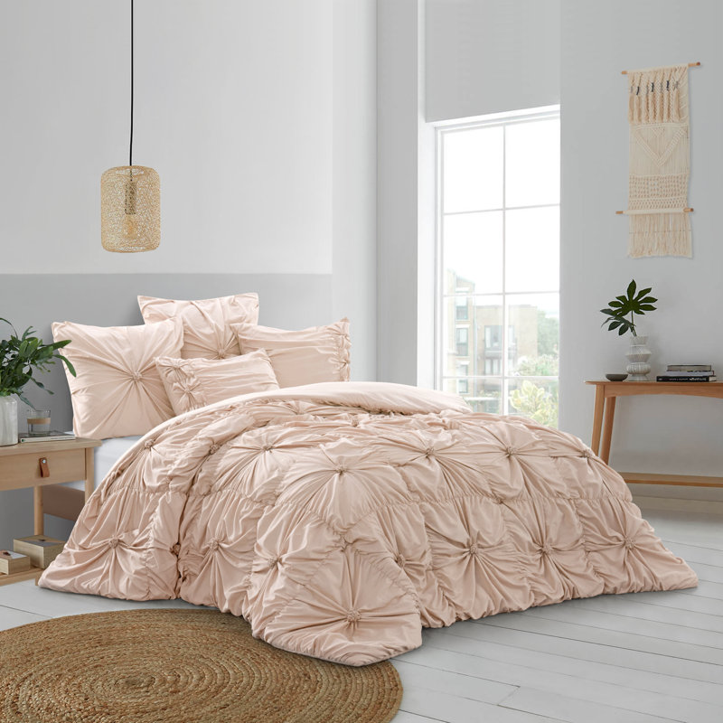  Comforter Set, Queen Comforter + 4 Additional Pieces, Blue