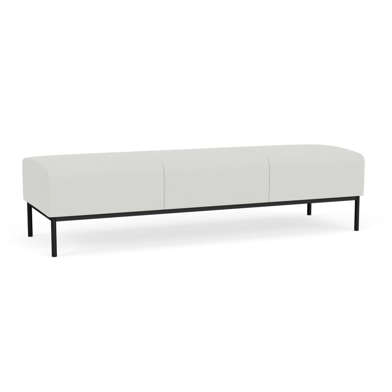 Banc de réception Darsey, Noir, Ombre portes ouvertes