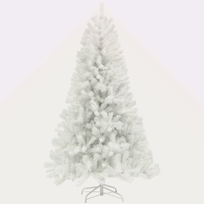 Arbre de Noël artificiel de 9 pi de hauteur, arbre de Noël non éclairé avec 2132 pointes de branches, ouverture automatique, base en acier, décoration des Fêtes pour le bureau personnel