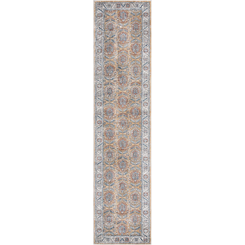 Oriental Indoor Rug, Runner 2'7" x 12'
