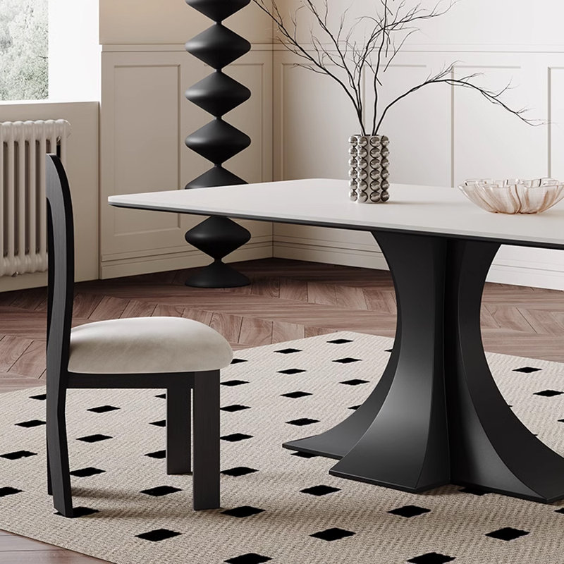 Ensembles de table de salle à manger haut de gamme Light, H 29,52 po x L 70,86 po x l 35,43 po