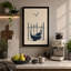 Moored Gondola Minimalist 1 Piece Wrapped Canvas Wall Art-2111571556-2111571557