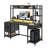 Computer Desk With Power Outlets, LED Lights & Hutch-581892453