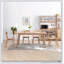 Chaise de salle à manger en bois naturel, 100% chêne de haute qualité, écologique et durable, pour les espaces modernes et traditionnels-1394928012