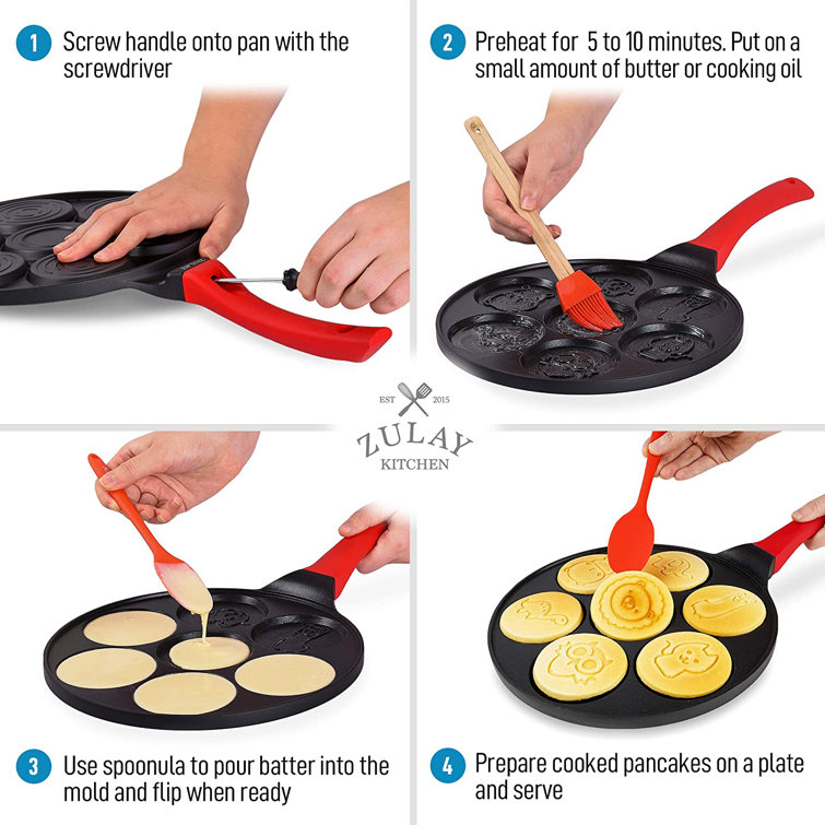 Non-Stick Stuffed Pancake Pan – ScanSpecialties