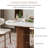 71" Modern Oval Writing Desk, Glossy Faux Marble Table Top, Double Wood Legs-1611115544