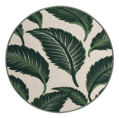 Washable Tatsoi Vegetables Area Rug