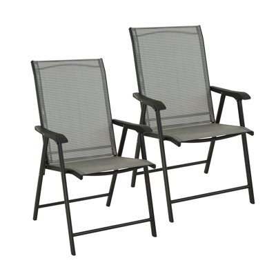 Fauteuil pliante pour dîner de patio Siglinde