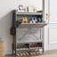 16 Pair Flip Down Shoe Storage