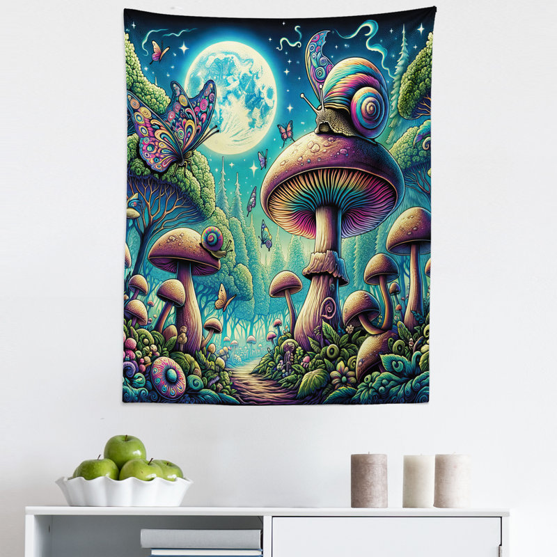 Tapisserie en microfibre, H 23 po x l 28 po