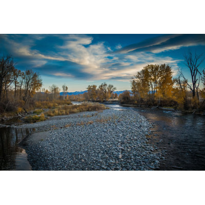 " Gallatin River Fall "