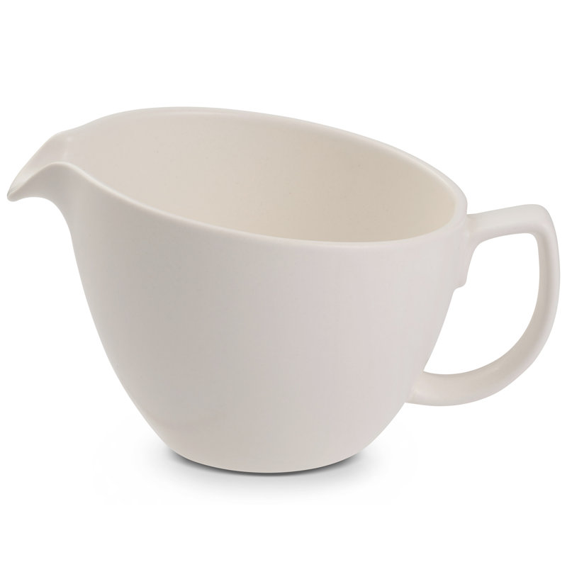Nambe Orbit Creamer, Starry White