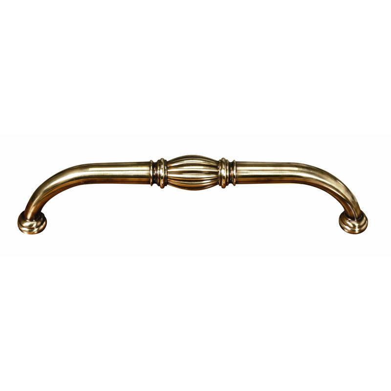 Tuscany Arch Pull, Polished Antique, 8"