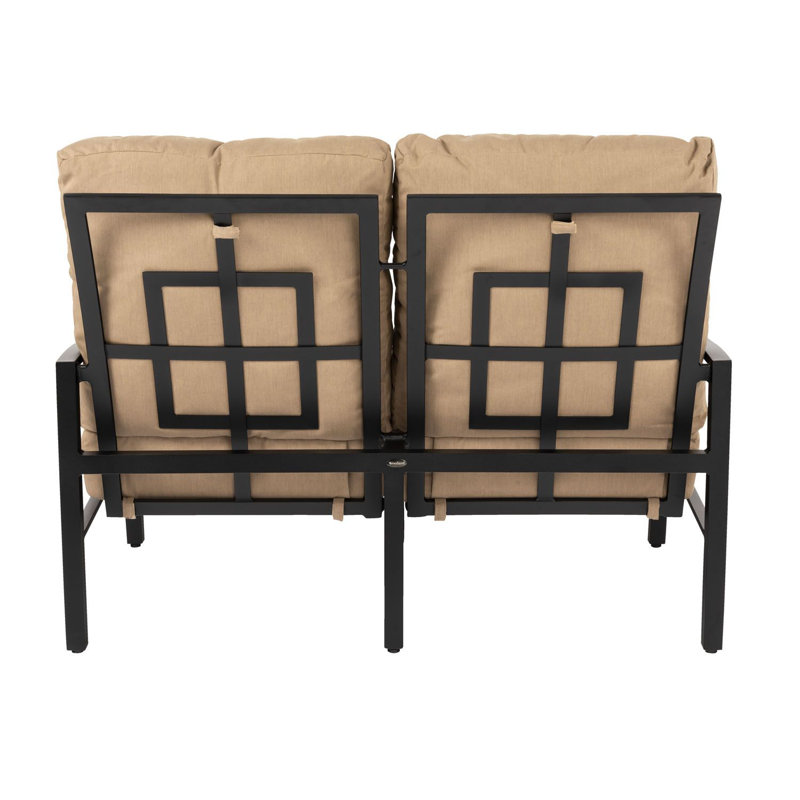 Nico Outdoor 2 - Seat Loveseat, Oyster