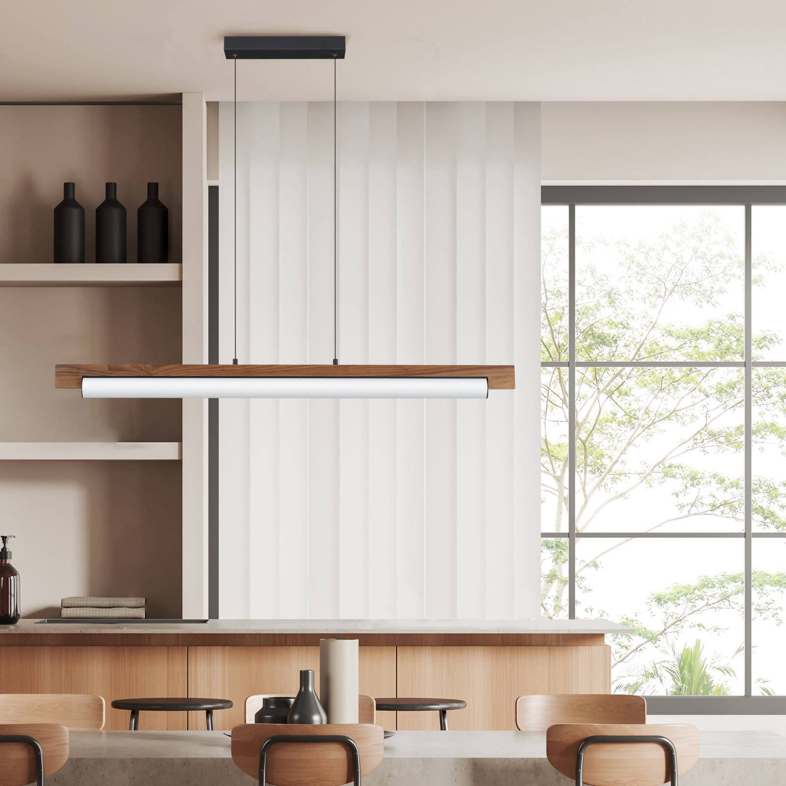 Delmi Single Light Dimmable LED Pendant