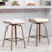 Magdiel Swivel Upholstered Counter Stool-1493557966