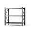 Étagère robuste, H 47,3 po, l 51,2 po x P 23,6 po, noire, 3, réglable, solide pour entrepôt, 3 tablettes industrielles à usage industriel, résistante, tablettes ajustables de 23,6 po, pour le garage, la salle d'outils, le rangement,-120649877