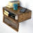Solid Wood Accent Shelf-1967066916