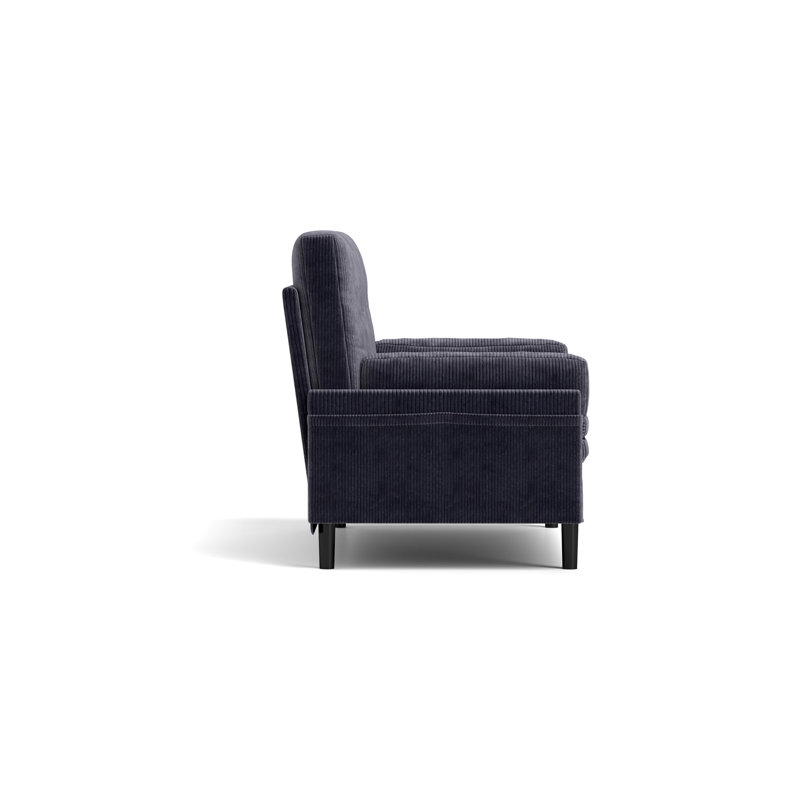 Causeuse 2 places, méridienne convertible et lit, Gris
