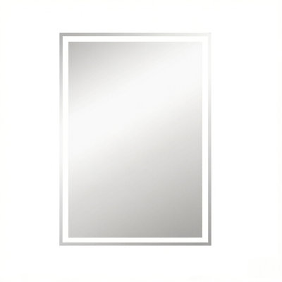 Modern Lighted Makeup Mirror,Wall-mounted Design Bathroom Vanity Mirror,LED Mirror(Only Mirror)