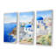«Blue and White Greek Isles Village III - Grèce», art mural-103163422-103163426