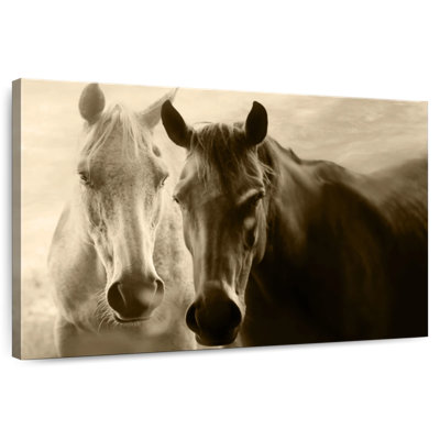 Brampt Sepia Horses