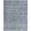 Hand Knotted Area Rug in Gray/Teal Blue-455806788