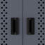 Steel Garage Storage Cabinet with Lockable Door and Wheels, 31.49-Inch Adjustable Shelves