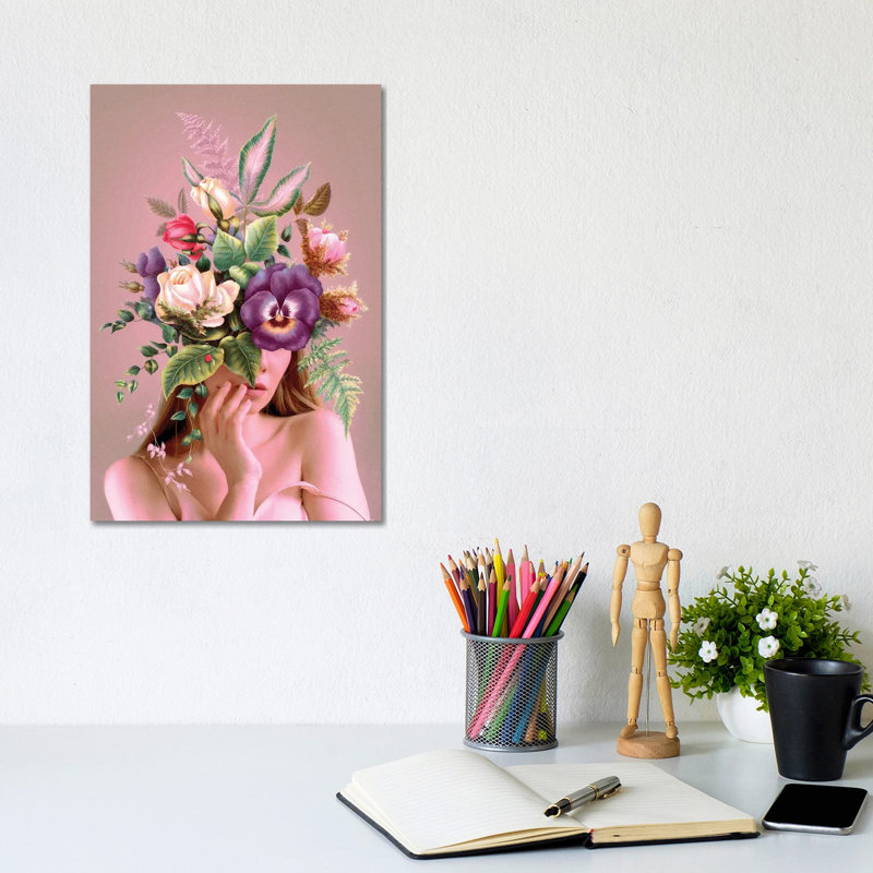 Love In Bloom by Jonas Loose - Wrapped Canvas Print, 30.48cm H x 20.32cm W x 1.91cm D