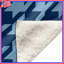 Couvertures bleues Houndstooth-132415083