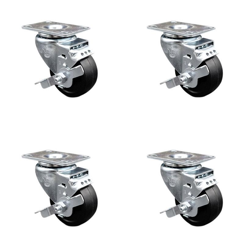 Soft Rubber Caster