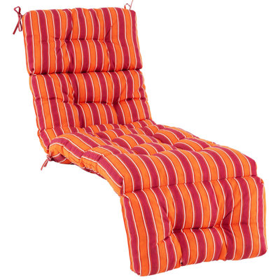 Lounge Chaise Cushion Padded Recliner Cushion Indoor Outdoor