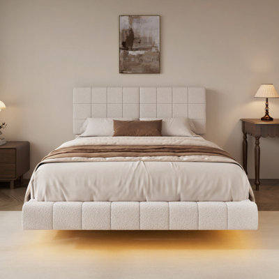 Lit flottant avec lumière Boucle