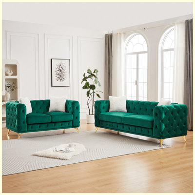Canapé rembourré moderne, canapé de salon élégant pour maison et appartement