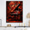 «Red Grand Piano Cubist Concerto I», reproduction sur toile