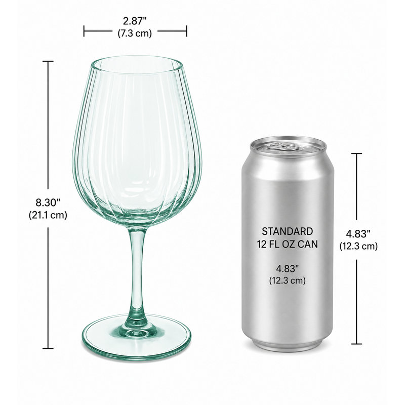 Verre à vin en acrylique 24 oz Linea Wine - vert