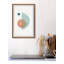Blue Over Orange - Single Picture Frame Painting-41365436